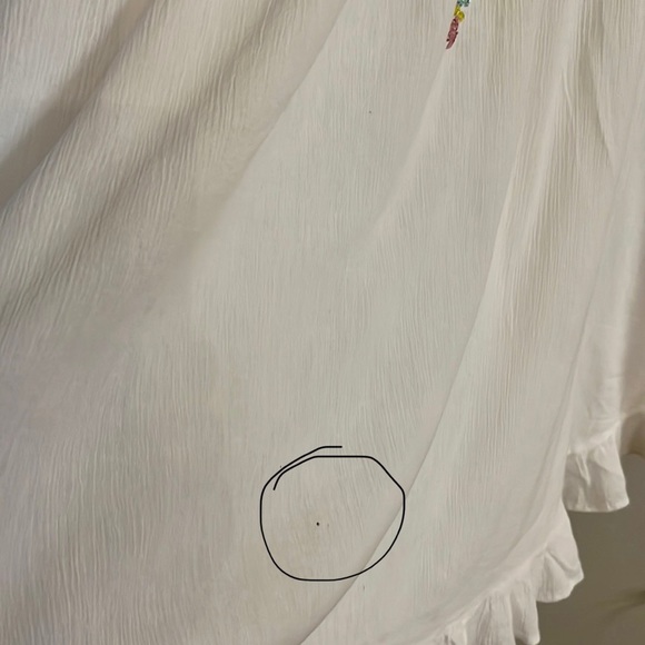 #94.   Roaman’s Swim white Tunic Beatiful plus size 1X - Picture 10 of 10